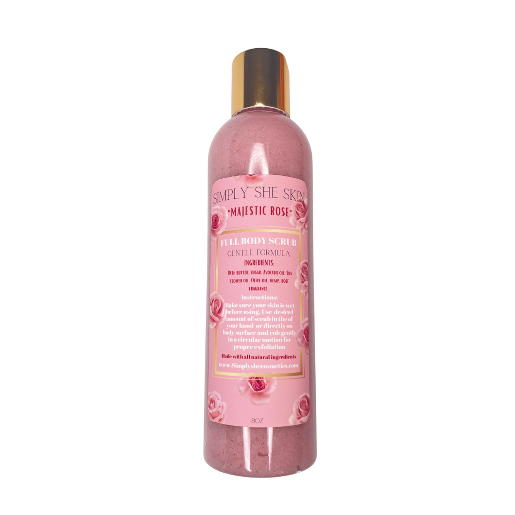 Majestic Rose Body Scrub