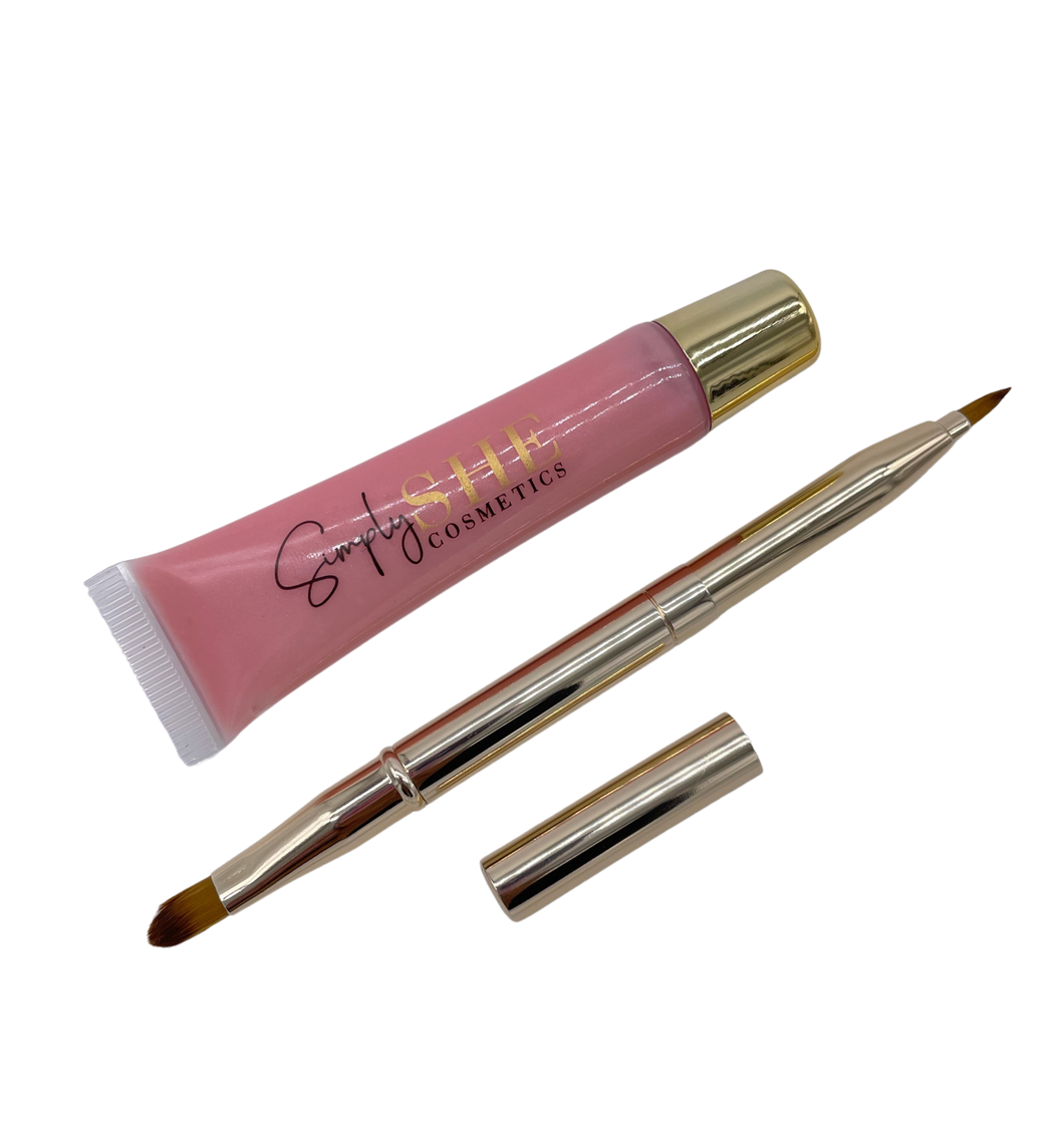 Signature Gloss & Lip Brush Set | Simply SHE